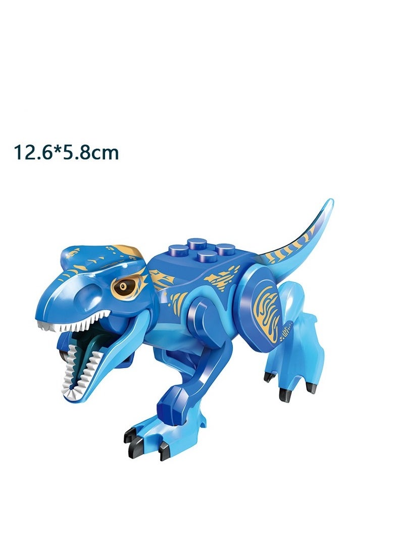 BLOOMING TIME - 8-Piece Mix And Match Magic Dinosaur Model Building Set with Movable Parts, Ages 3+ - Image 1