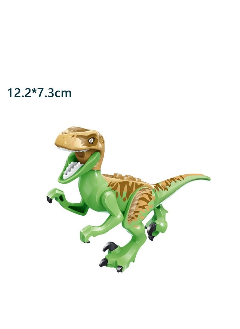 BLOOMING TIME - 8-Piece Mix And Match Magic Dinosaur Model Building Set with Movable Parts, Ages 3+ - Image 1