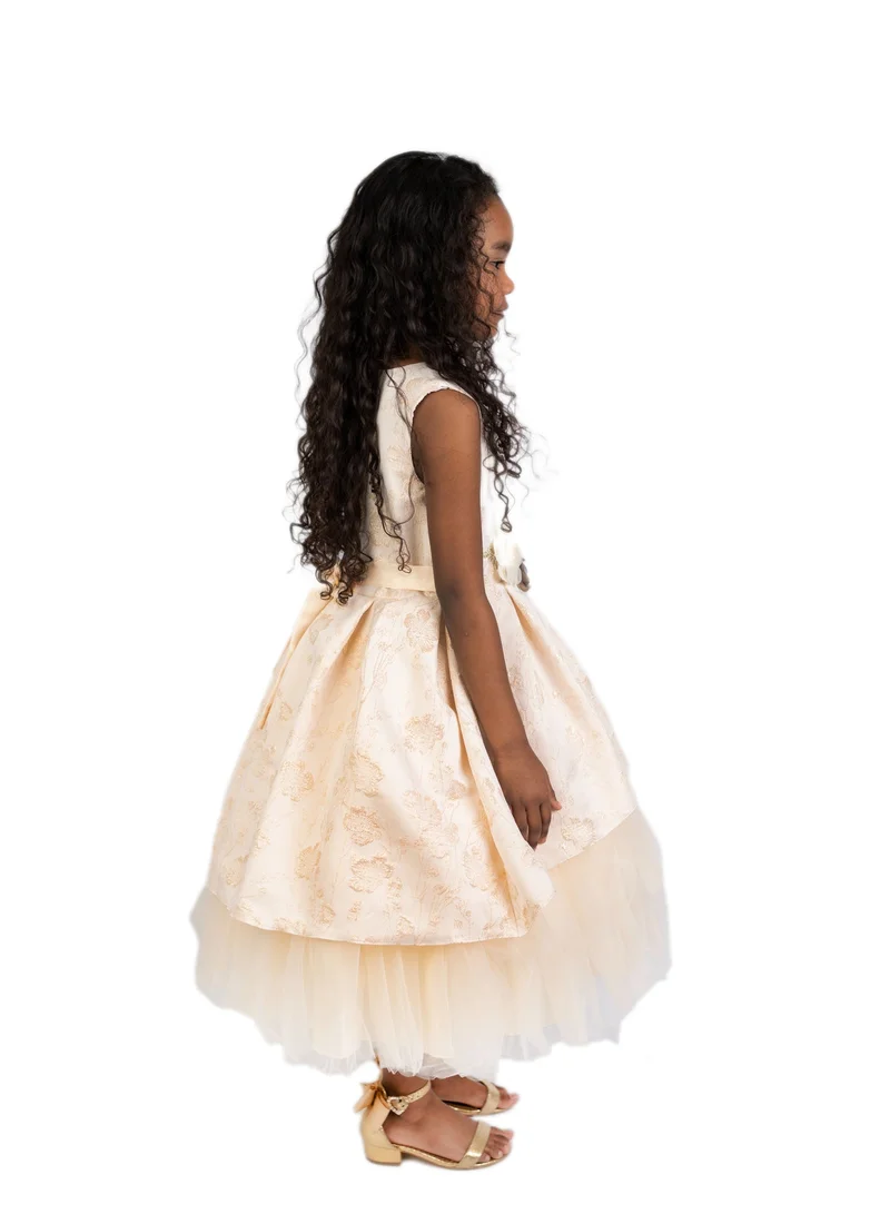 D'Daniela D-Daniela Floral Tulle Dress