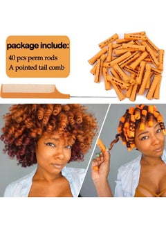 40Pcs Perm Rods Set For Natural Hair Plastic Cold Wave Orange Perm Rods For Long Short Hair Rollers For Women Diy Hairdressing Tools（Orange） - pzsku/Z35057A71AD5E3289DF51Z/45/_/1719074498/45eeb85e-0a59-454b-bfca-5a672c5abf99