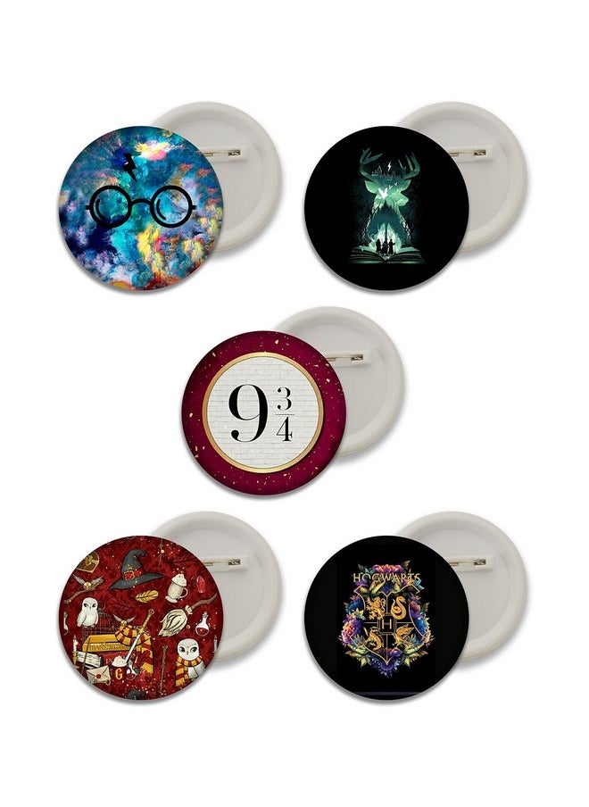 D2c d2c harry potter button badges- Multi color  - Image 1