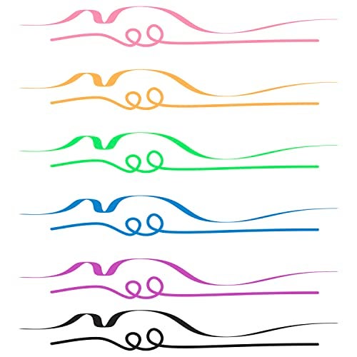 Tulip Permanent Fabric Markers, Dual Tip Graffiti 6-Pack, Neon - Image 4