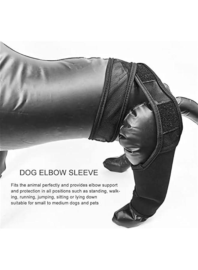 Generic Elbow Protector,Dog Elbow Brace Protector Pads, Dog Elbow Protector Pads, Relieve Arthritis Reducing Pain Dog Shoulder Brace, Pet Supplies, for Dysplasia, Osteoarthritis, Elbow Calluses(S-black)  - Image 4