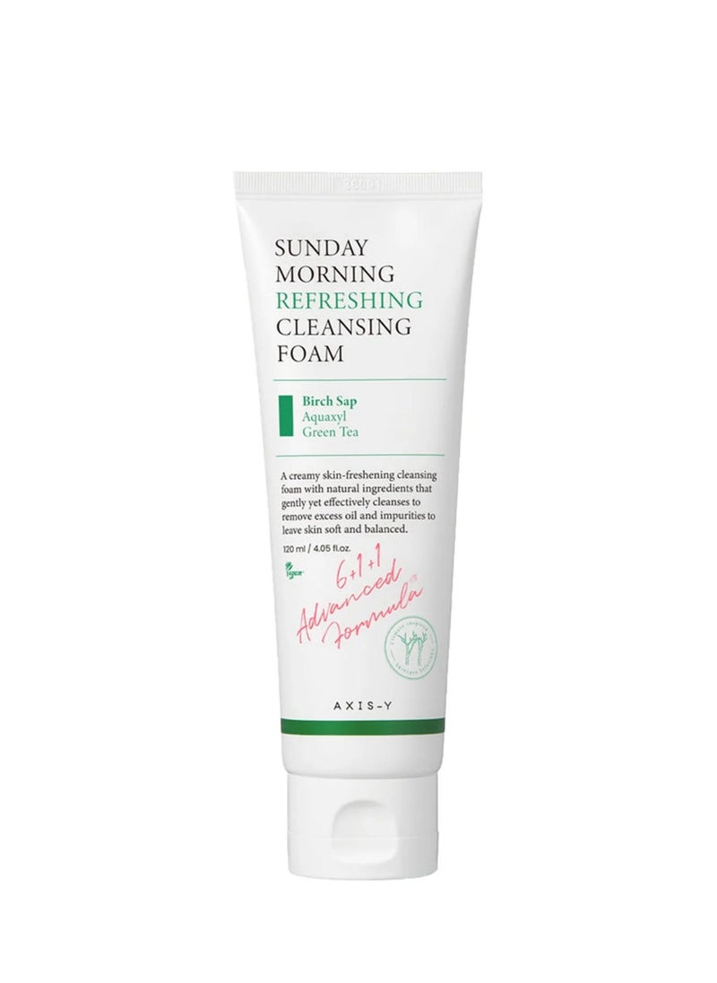 AXIS-Y Sunday Morning Refreshing Cleansing Foam, 120Ml 