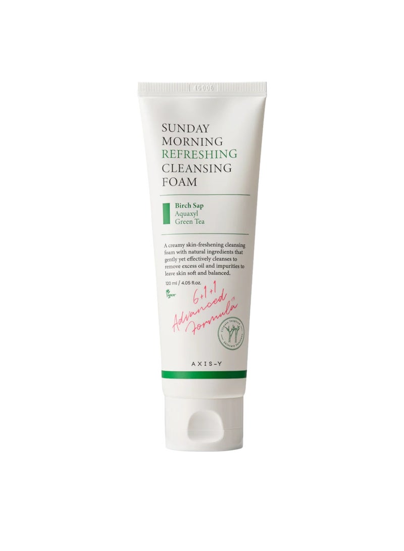 Sunday Morning Refreshing Cleansing Foam, 120Ml