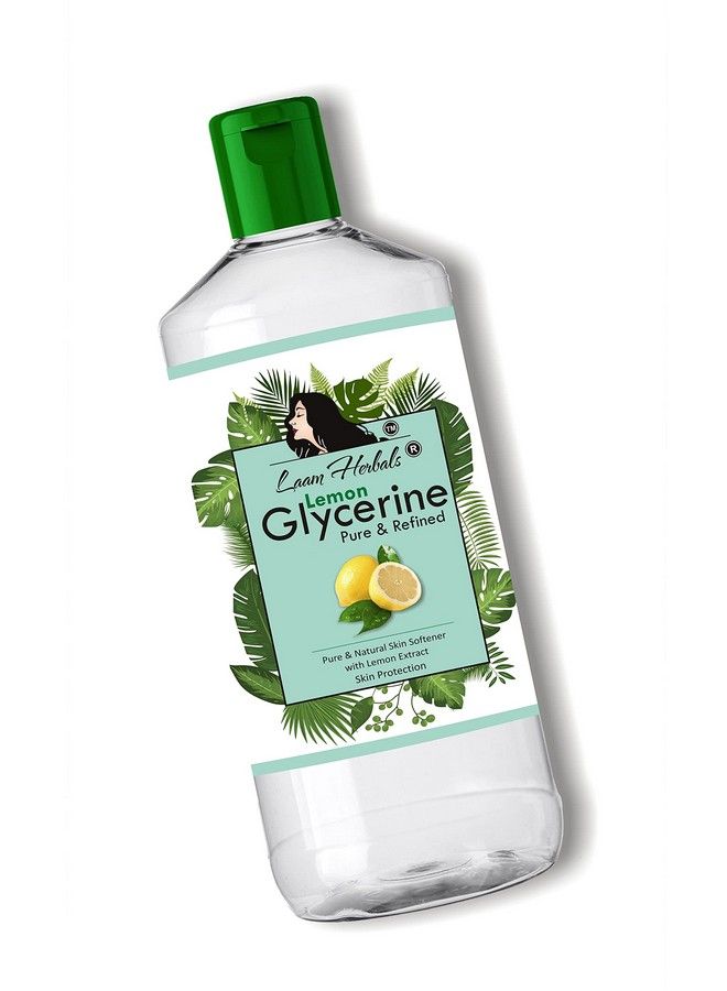 Laam Lemon Glycerine Pure & Refined I With Vitamin C I Multipurpose For Skin & Hair I Natural Beautiful Soft & Glowing Skin (600 G) - Image 1