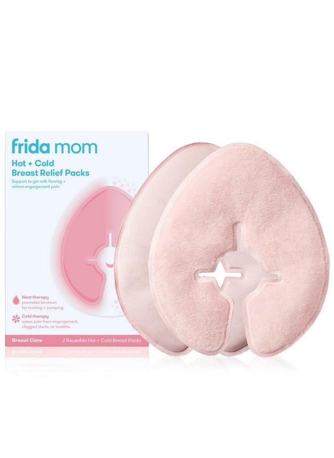 frida mom - Frida Mom Breastfeeding Therapy Packs, Cold & Hot Therapy Packs, Breastfeeding Essentials for Pain Relief, Lactation Support, and Postpartum Recovery - Image 1