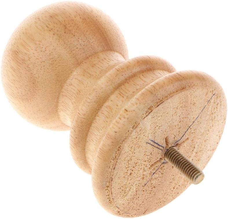 klarako Solid Wooden Furniture Replacement Legs/Feet, Sofa/Couch/Lounge/Chair/Bed/Table Legs, 6 Styles Available  2# Raw - Image 4