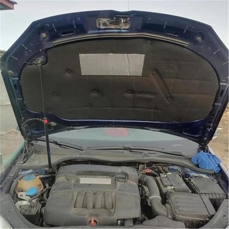 QASULER Car Engine Hood Heat Insulation Cover - Image 4