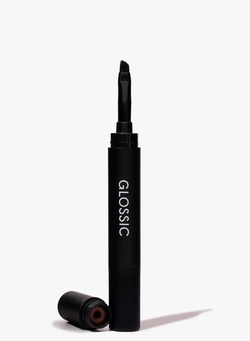 جلوسيك. جل بروماستر فائق للحواجب، بني داكن