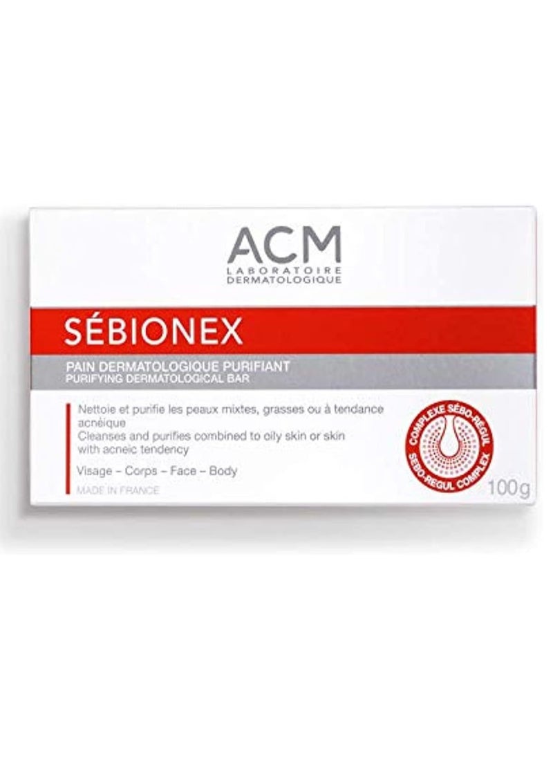 ACM ACM SEBIONEX PURIFYING BAR 100G  - Image 1