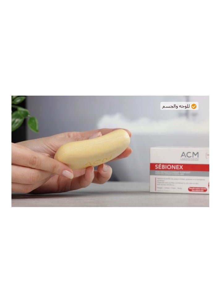 ACM ACM SEBIONEX PURIFYING BAR 100G  - Image 3