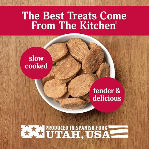 Milo's Kitchen Homestyle Dog Treats, Chicken & Apple Sausage Slices, 18 Ounce, High Protein, No Artificial Flavors - Image 2