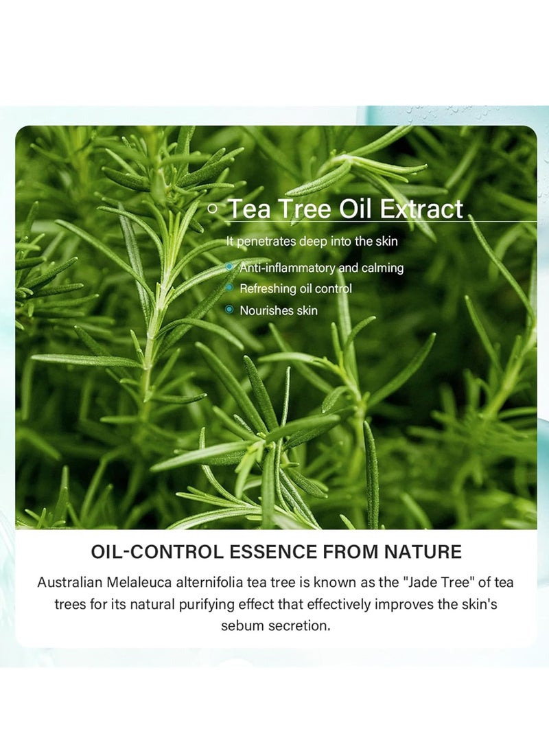 MOIKA Green Tea Skincare Set, 4-In-1 Skincare Gift Set for Teen Girls, Korean Skin Care Set With Salicylic Acid, Serum, Toner, Face Cream, Cleanser, Oil Control & Moisturizing Teen Skin Care Kit - Image 4