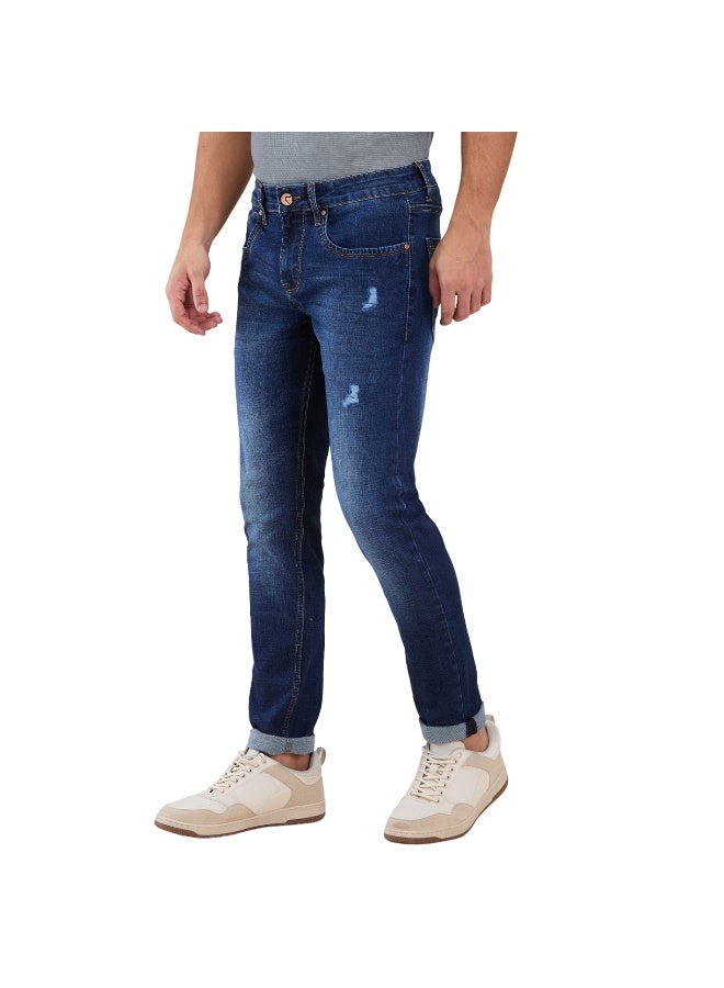 Being Human Mens Mid Tone Slim Fit Denims - Image 4