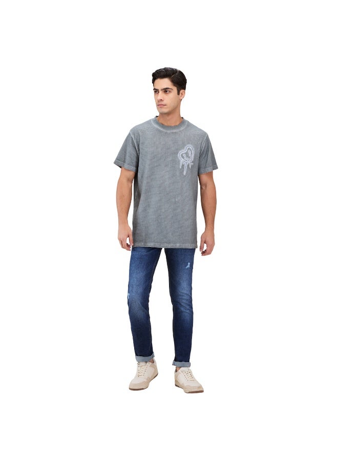 Being Human Mens Mid Tone Slim Fit Denims - Image 2