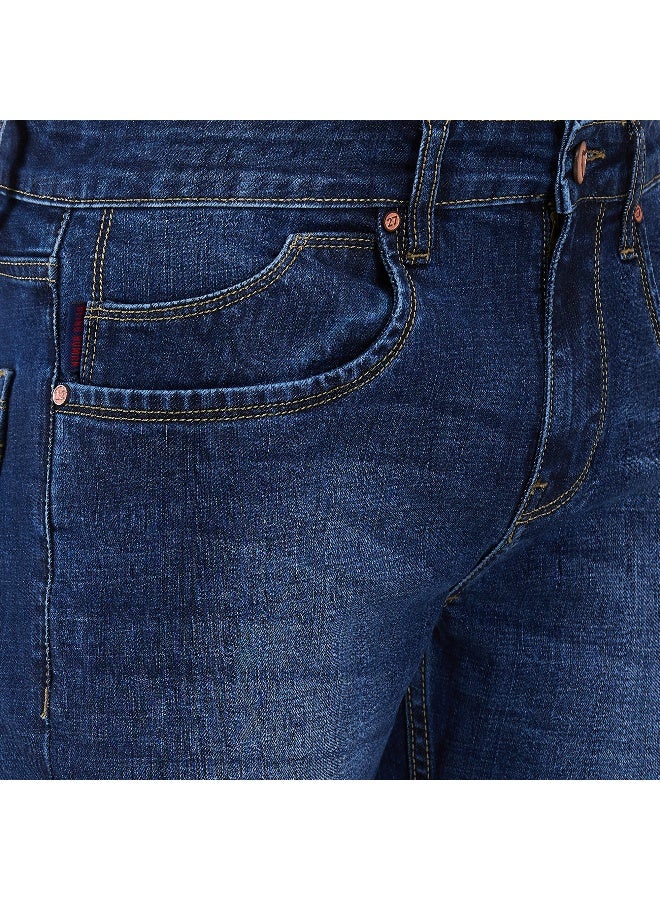 Being Human Mens Mid Tone Slim Fit Denims - Image 5