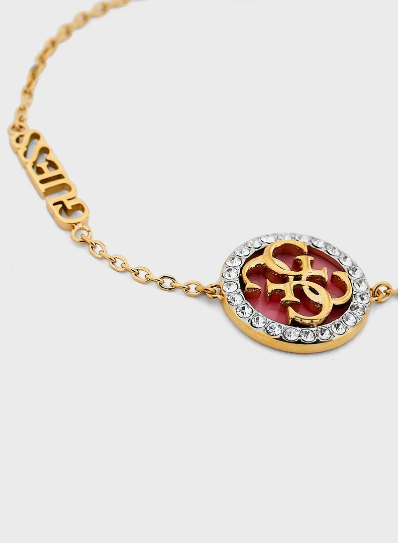 GUESS Embellished Chain Bracelet