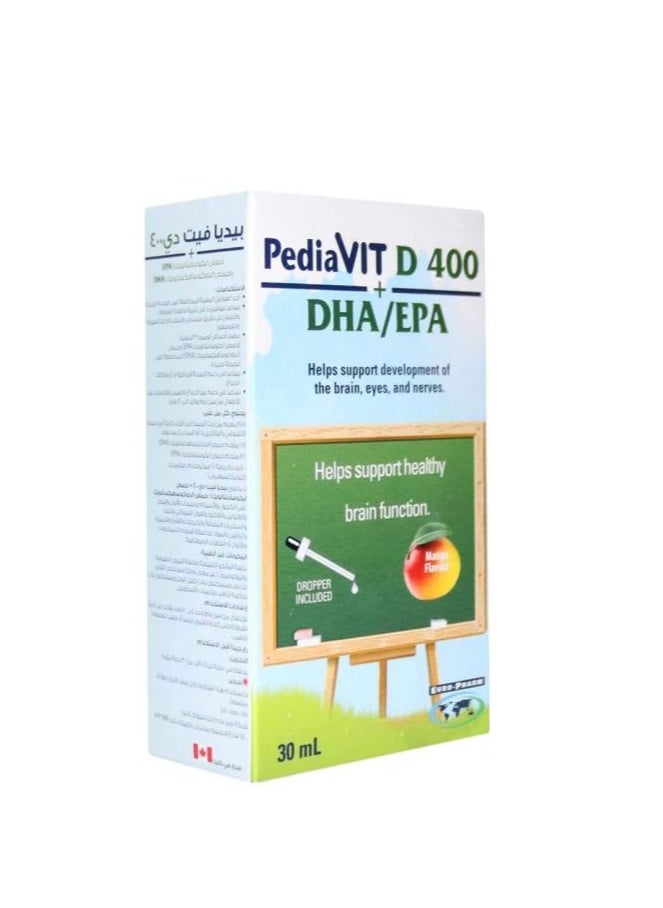PediaVit - Pediavit D 400 DHA/EPA Drops 30ml - Image 1
