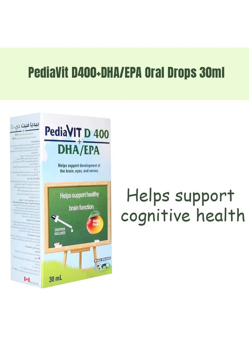 PediaVit - Pediavit D 400 DHA/EPA Drops 30ml - Image 1