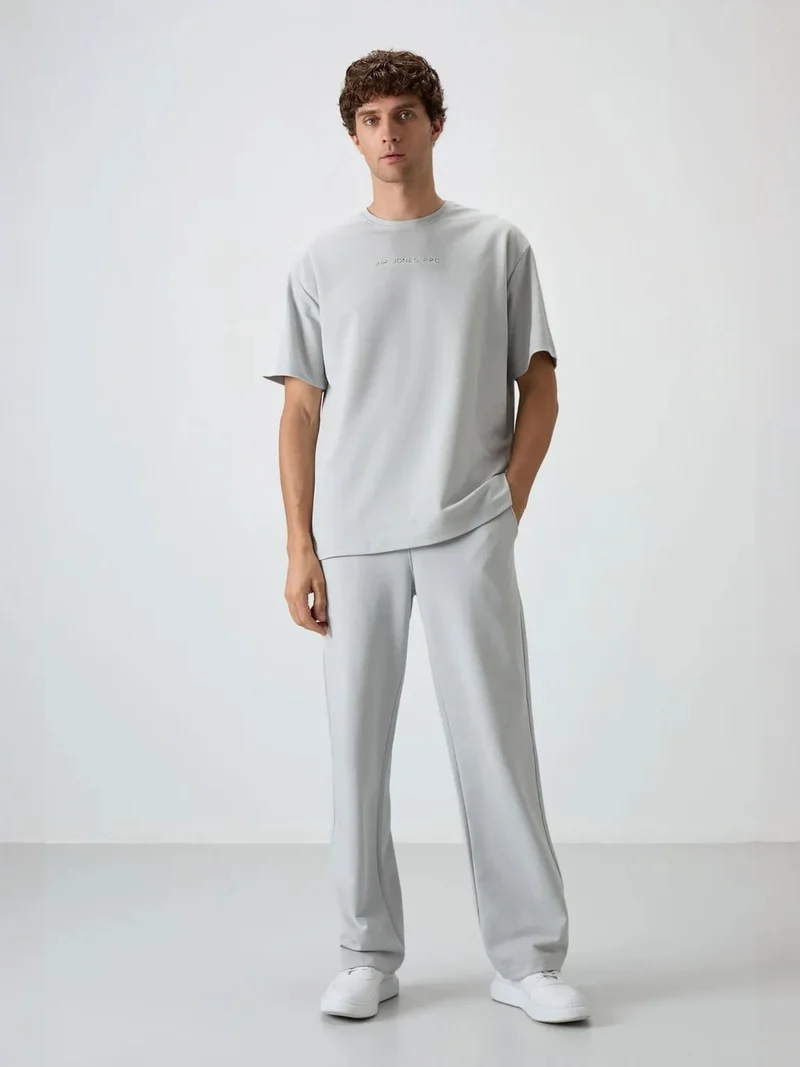 TOMMYLIFE TOMMY Oversized Printed Crew Neck T-Shirt