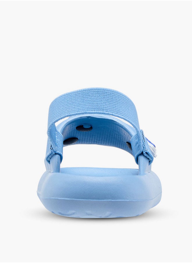 Aqua Boys Sea Applique Slides with Elasticated Strap  - Image 4