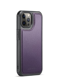 CaseMe Phone Case Compatible with iPhone 12 Pro MAX Luxury PU Leather Back Cover Cover Compatible with iPhone 12 Pro MAX - Purple - pzsku/Z3506595DA3B75336DF5EZ/45/_/1726956314/ec484ef9-78af-48e3-a5dd-4bec863db382