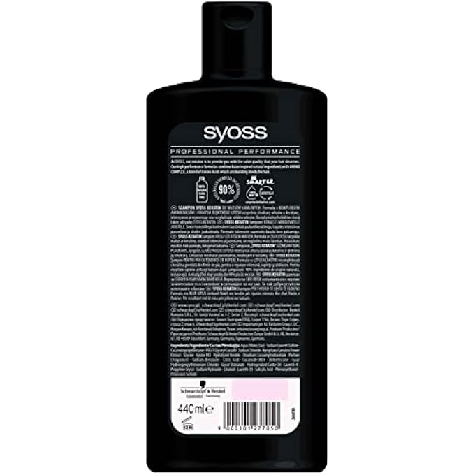 SYOSS KERATIN SHAMPOO 440 ML - Image 2