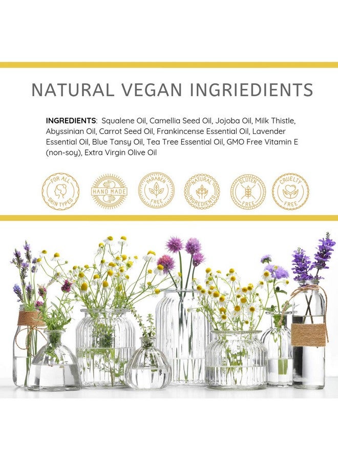 ذا يلو بيرد زيت الوجه المتوازن برائحة التانسي الأزرق من ذا يلو بيرد - سيروم لإشراقة البشرة. يدعم الكولاجين. يُعزز صفاء البشرة بشكل طبيعي. يُقلل التجاعيد والمسام. مرطب طبيعي نباتي للوجه. - Image 3