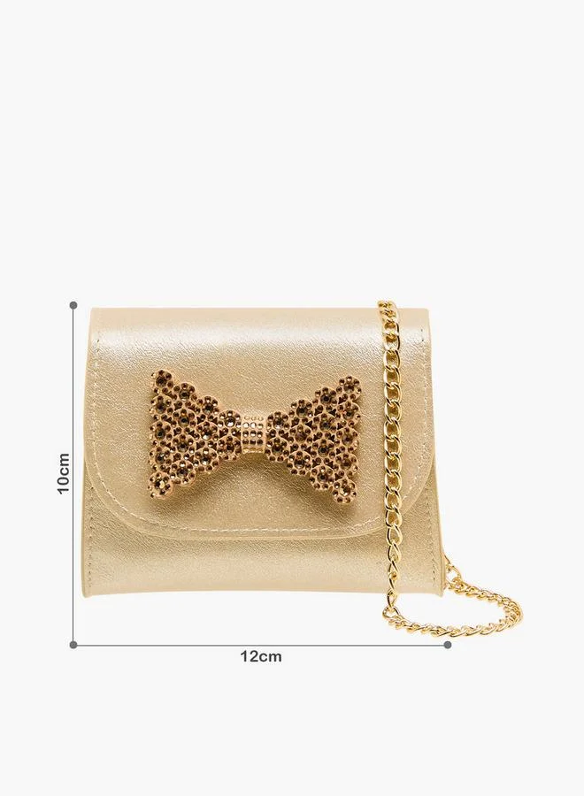 Flora Bella By Shoexpress Flora Bella Crossbody Bag with Chain Strap Ramadan Collection