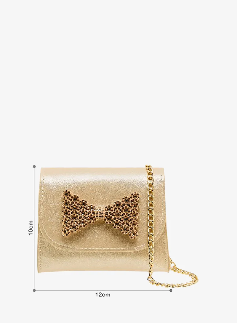 Flora Bella By Shoexpress Crossbody Bag with Chain Strap