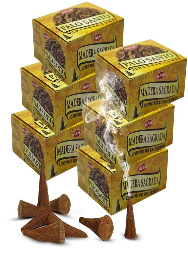 TRUMIRI Palo Santo Incense Cones and Burner Holder Bundle from Hem Incense Trumiri for Smudging and Aroma - Pack of 6 (Approx 60 Cones) - Image 5
