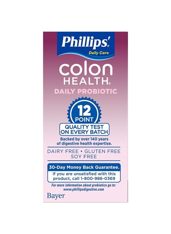 Phillips' Colon Health Capsules 30 Capsules (Pack of 3) - Image 2