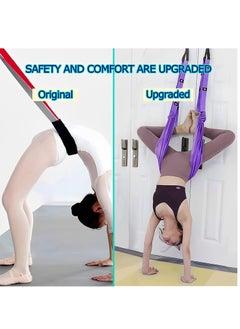 RATSAW Aerial Yoga Strap Aerial Silk Fabric Yoga Swing Yoga Hammock for Antigravity Yoga Inversion Yoga Stretching Strap and Home Equipment for Ballet and Dance  - Image 4