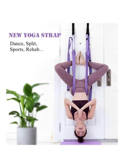 RATSAW Aerial Yoga Strap Aerial Silk Fabric Yoga Swing Yoga Hammock for Antigravity Yoga Inversion Yoga Stretching Strap and Home Equipment for Ballet and Dance  - Image 2