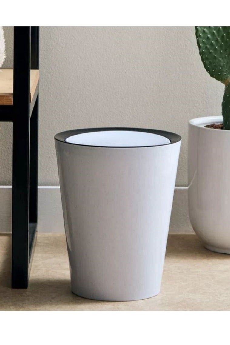 هوم بوكس سلة المهملات بغطاء متأرجح - Image 1