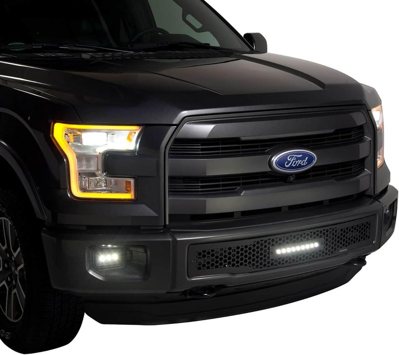 Putco 84182 Ecoboost Punch Design Bumper Grille Insert for Ford F150 - Image 4