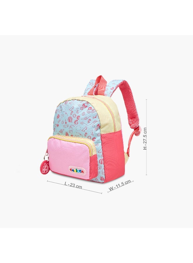 carioca Doodle Print Backpack for Kids - Image 2