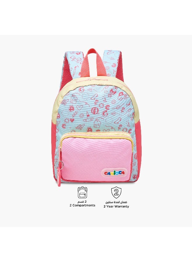 carioca Doodle Print Backpack for Kids - Image 4