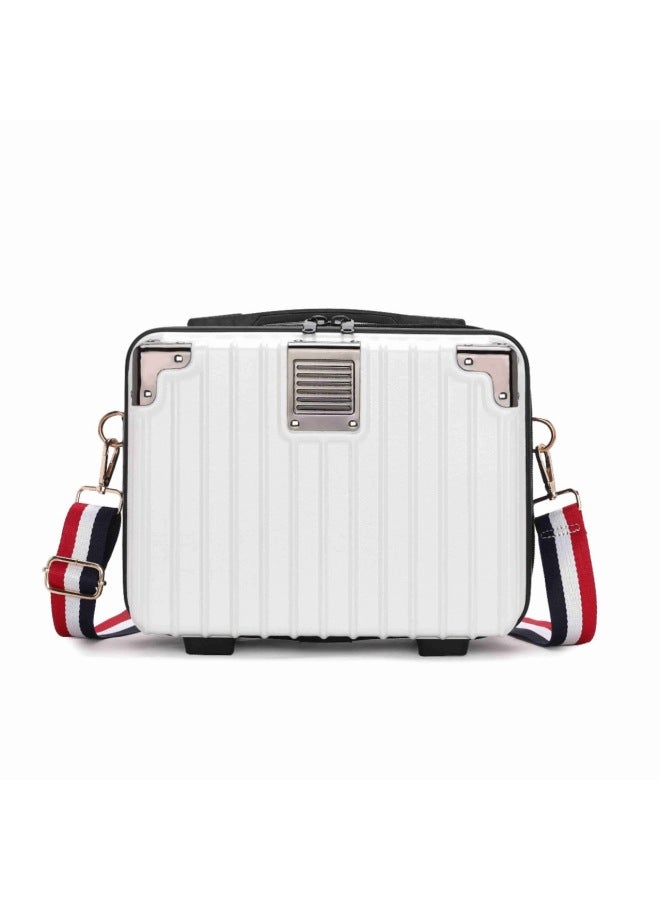 Generic Korean Style Fashion Casual Handbag Cosmetic Case Crossbody Women's Bag Shoulder Backpack-Color:Silver - Image 2