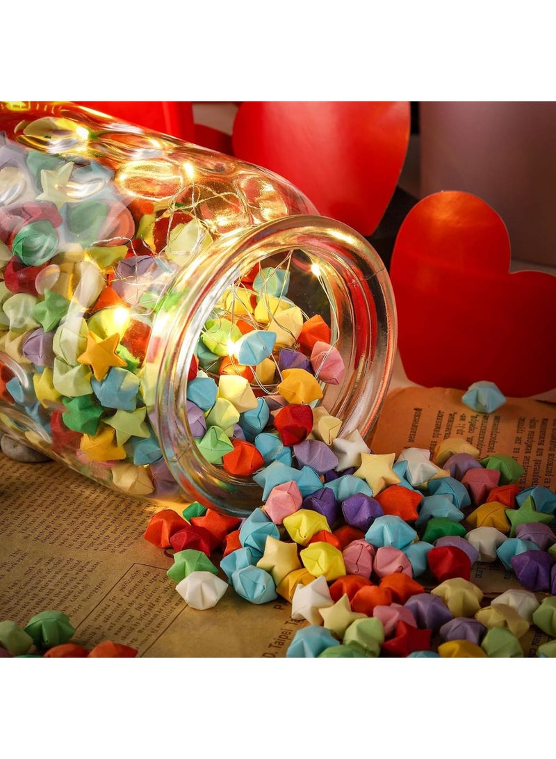 SYOSI Cheerful Candy Storage Jar, Clear Glass Airtight Jar with Heart‑Shaped Lid & Grid Texture Decorative Candy and Cookie Canister 22 oz for Home Kitchen & Party Use (Clear) - Image 4