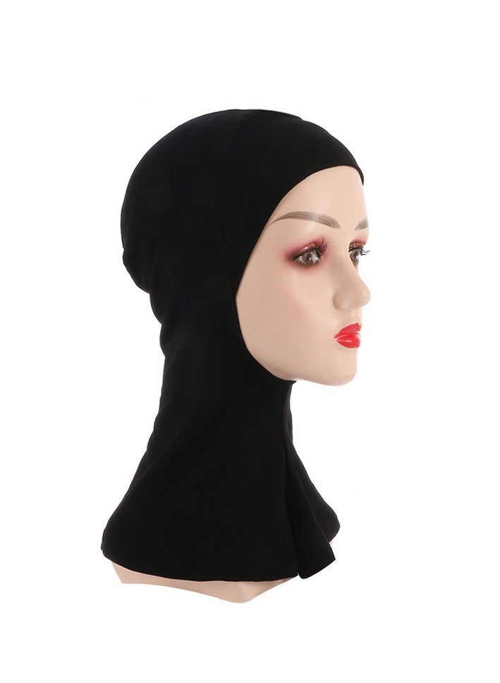 Cotton Hijab Head Scarf Classic Long Scarf Turban Cap for Girls Amira Muslimah - Image 2