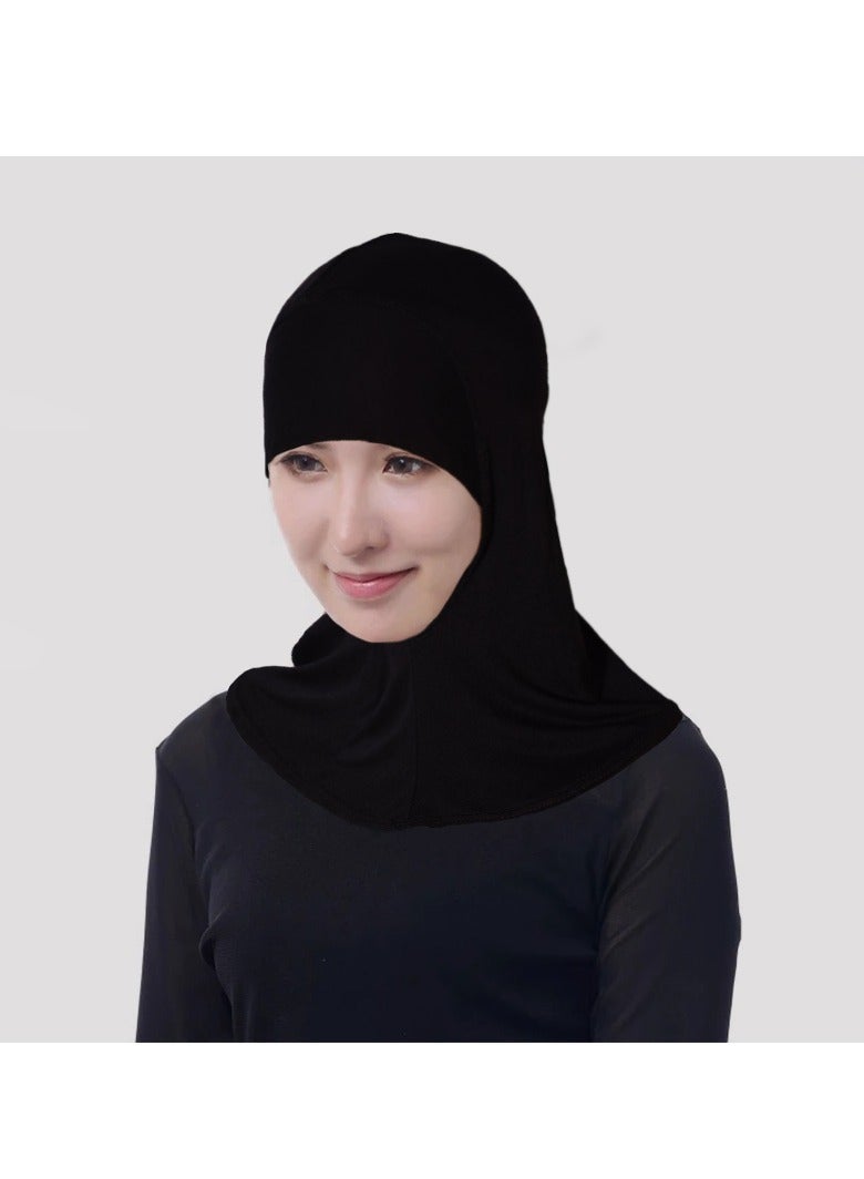 Cotton Hijab Head Scarf Classic Long Scarf Turban Cap for Girls Amira Muslimah - Image 3