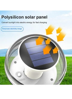 Excefore Swimming Pool Light, Light Control Solar Swimming Pool Light, Garden Lamp, Waterproof Solar Floating Light, Water Floating Light, for Aquarium, Vase, Pond, Swimming Pool, Garden, Party  - Image 3