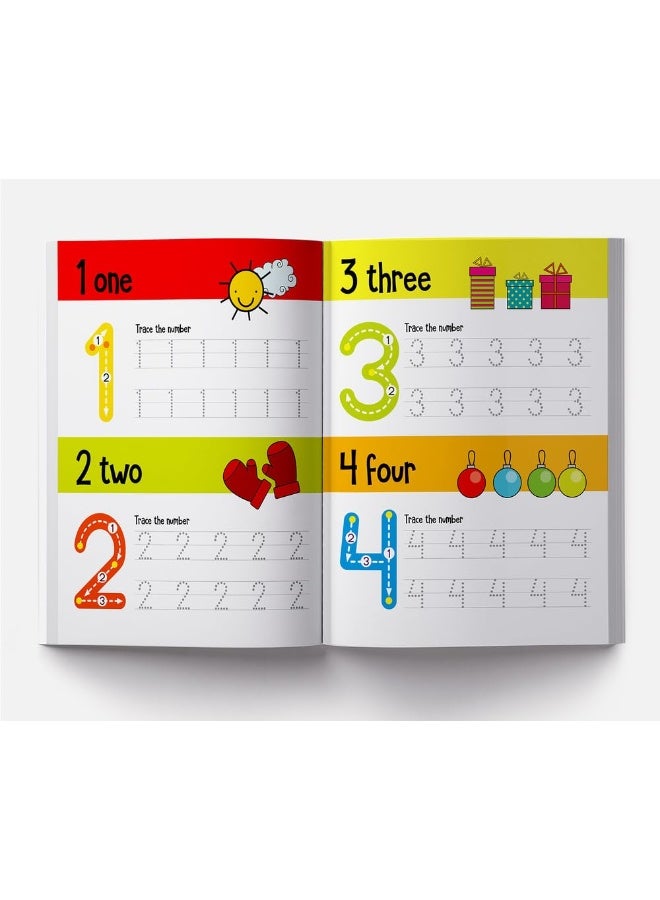 My Big Book Of Writing Fun : Write And Practice Capital Letters, Small Letters, Numbers 1 To 10 And Line Tracing  - Image 4