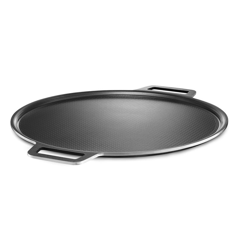 HexClad Hybrid Nonstick Pizza Steel for Pizzas and Flatbreads Up to 14", Dishwasher-Friendly, Oven and BBQ-Safe Up to 900Â°F - Image 1
