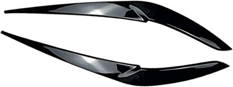 Vuzmode Glossy Black Headlight Eyebrow Trims - Image 1