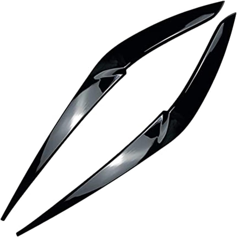 Vuzmode Glossy Black Headlight Eyebrow Trims - Image 5