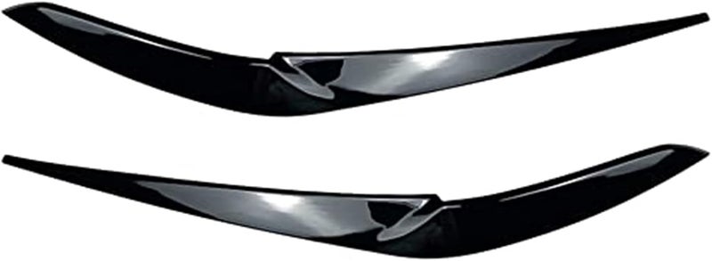 Vuzmode Glossy Black Headlight Eyebrow Trims - Image 2
