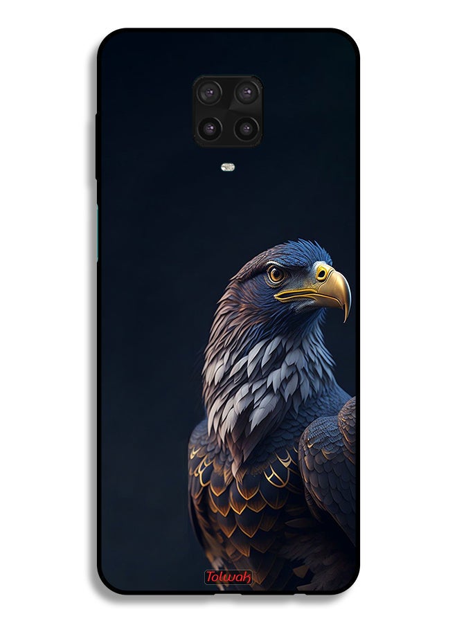 Tolwak غطاء حماية لجهاز Xiaomi Redmi Note 9 Pro بتصميم نسر HD - Image 2